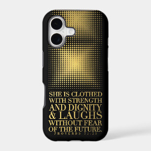 Gold Black Proverbs 31:25