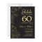 Gold Black Surprise 60th Birthday