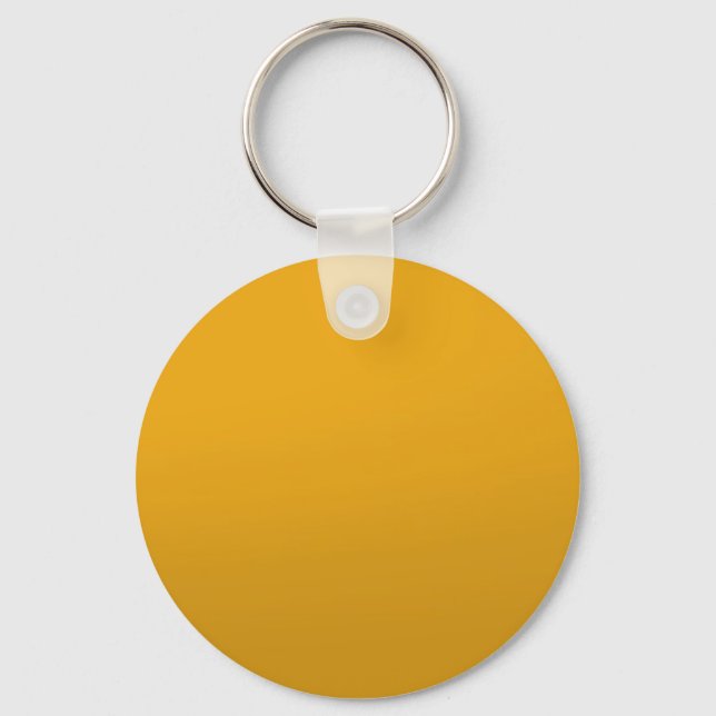 Gold Blank TEMPLATE : Add text, image, fill colour Key Ring (Front)