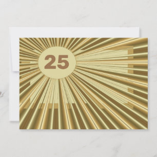 Gold Blast Birthday Card