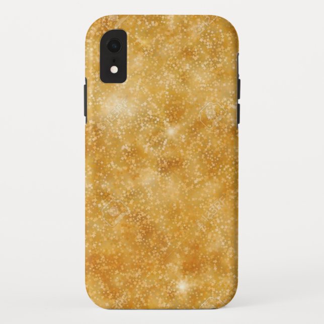 Gold Bling Case-Mate iPhone Case (Back)