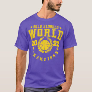 Gold Blooded 2022 World Champions T-Shirt