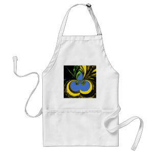 Gold Blue Standard Apron