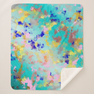 gold, blue, white, gold, textile pattern, poster sherpa blanket