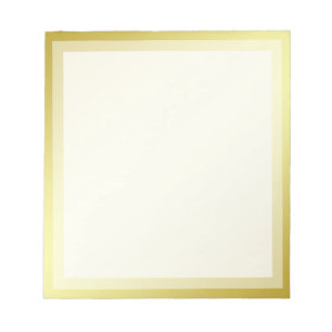 Gold Boarder Photo frame Notepad