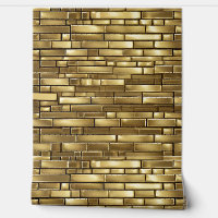 Gold Bricks Golden Patterns Elegant Minimalist