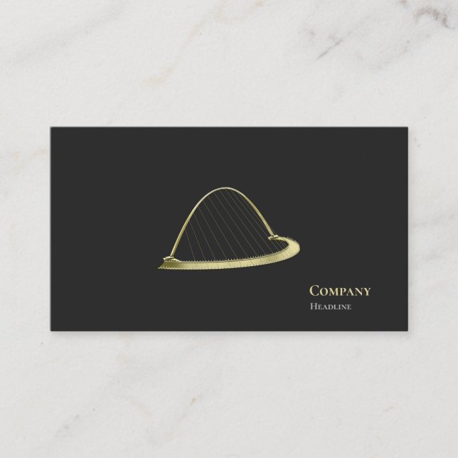 Gold Bridge Business Card (Front)