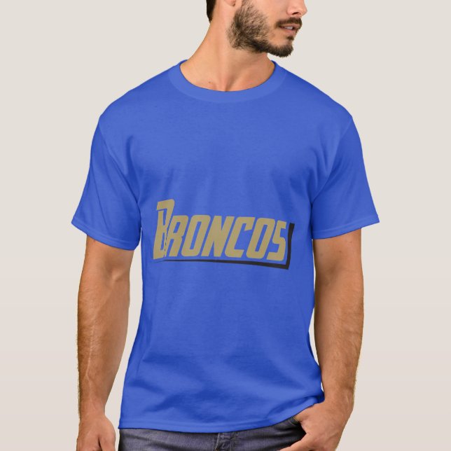 Gold Broncos T-Shirt (Front)
