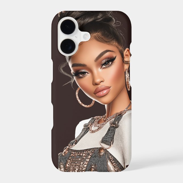 Gold Buckle Couture Phone Case (Back)