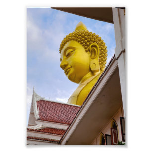Gold Buddha in Thailand Photo Print