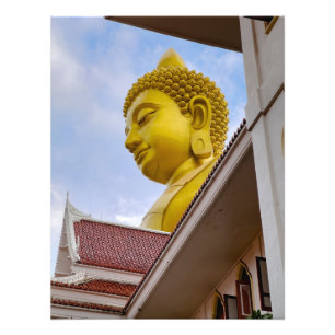Gold Buddha in Thailand Photo Print