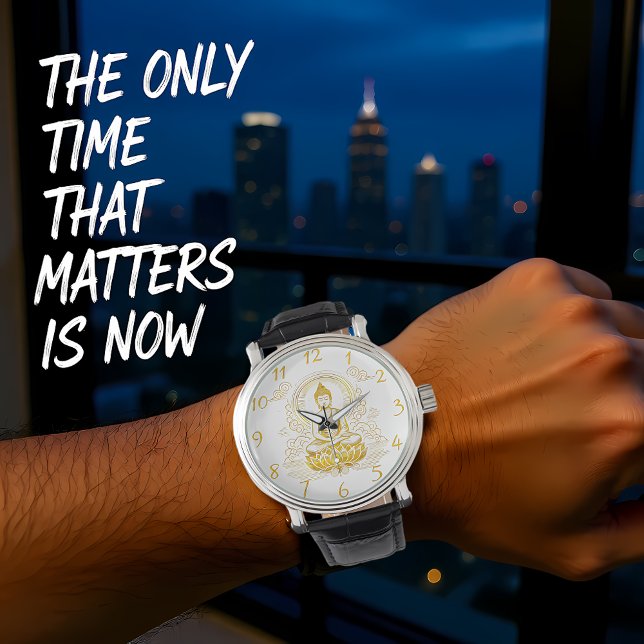 Gold Buddha Sitting in Lotus Pose. Watch (Creator Uploaded)