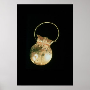 Gold bulla from the House of the Menander Poster