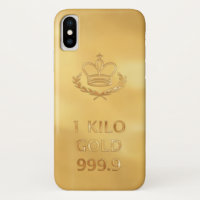 Gold Bullion Bar Print