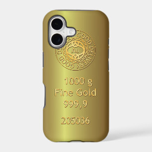 Gold Bullion Golden Style iPhone 5 Case
