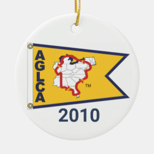 Gold Burgee (2010) Ceramic Ornament