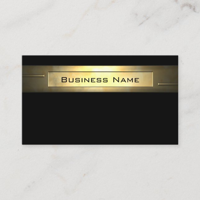 Gold Business 2 professional Card (Front)