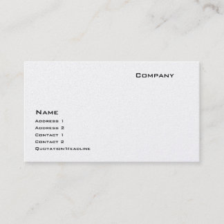 Gold Business Card