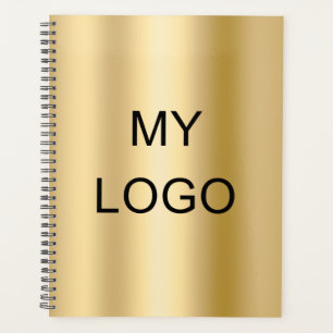 Gold business company logo 2024 planner
