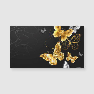 Gold butterflies