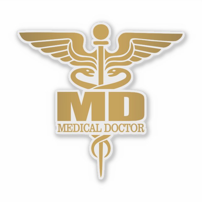 Gold Caduceus (MD) (Front)