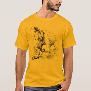Gold Calvin Coolidge T-Shirt