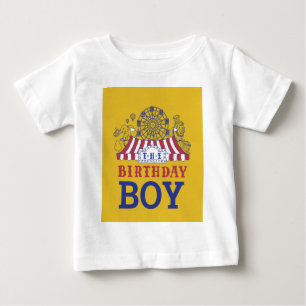 Gold Carnival Circus Baby Birthday Kids HouseParty T-Shirt