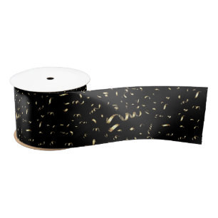 Gold Celebration Satin Ribbon