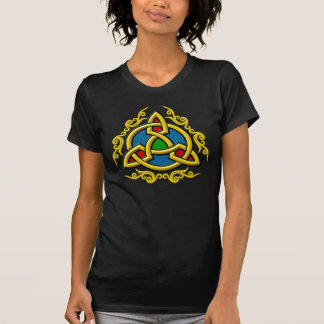 Gold Celtic "Tri-Knot" T-Shirt