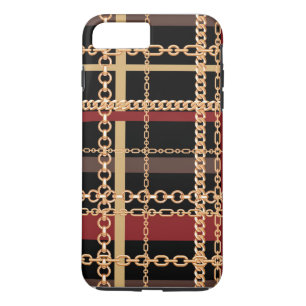 Gold Chain (Faux) iPhone 8 Plus/7 Plus Case