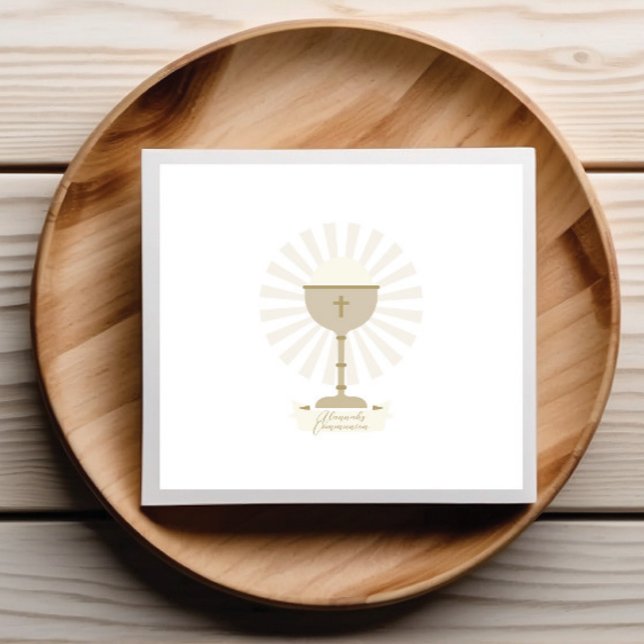 Gold Chalice Communion Napkins  (Creator Uploaded)