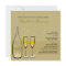 Gold Champagne Bubbly Classy Wedding Shower Invite