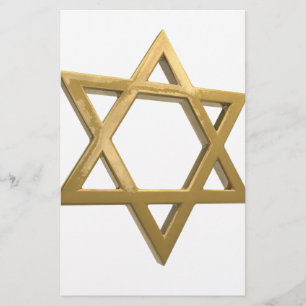 gold chanukkah star of david
