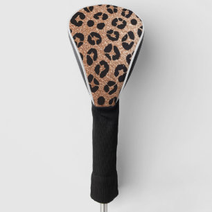 Gold Cheetah Print – Glamorous & Bold Golf Design Head Cover