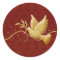 Gold Christmas dove of peace christian event stick
