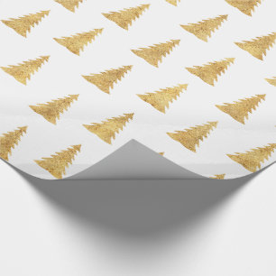 Gold Christmas Wrapping Paper