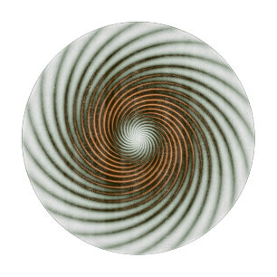 Gold Circle Spin Cutting Board