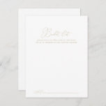 Gold Classy Chic Wedding Bucket List Cards<br><div class="desc">These gold classy chic wedding bucket list cards are the perfect activity for a rustic wedding reception or bridal shower. The simple and elegant design features classic and fancy script typography in gold. 

Change the wording to suit any life event. Bucket list sign is sold separately.</div>