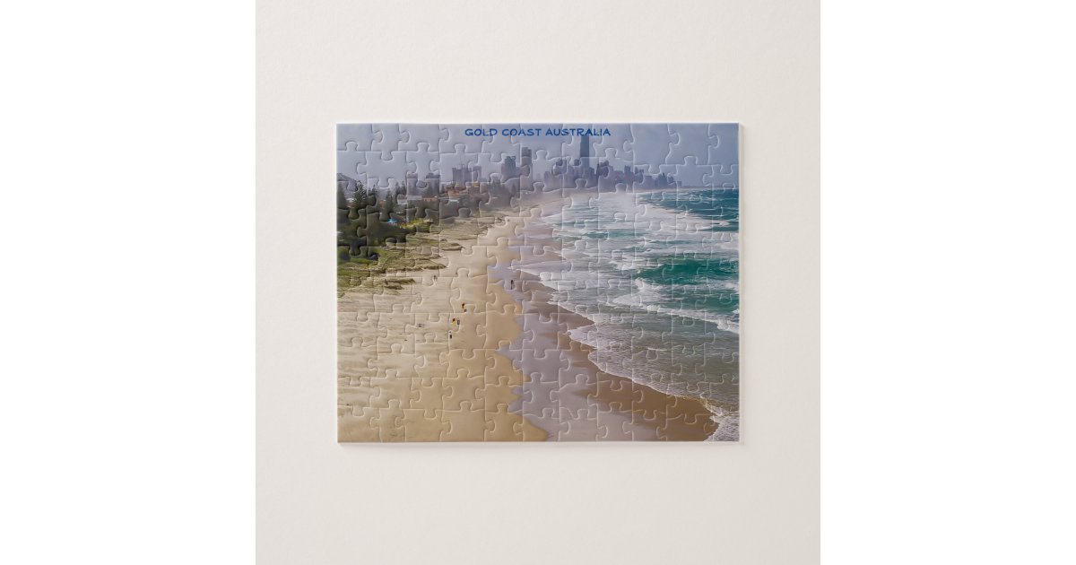 Gold Coast Australia Jigsaw Puzzle Zazzle