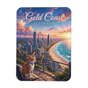 Gold Coast Australia Magnet