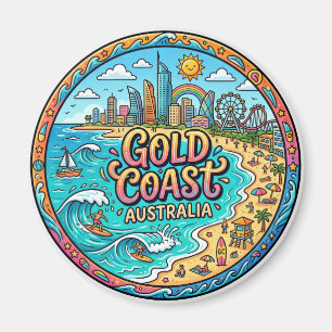 Gold Coast Australia Magnet