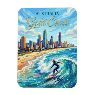 Gold Coast Australia Magnet