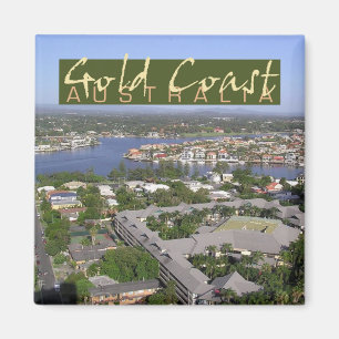 Gold Coast Australia Photo Souvenir Fridge Magnet