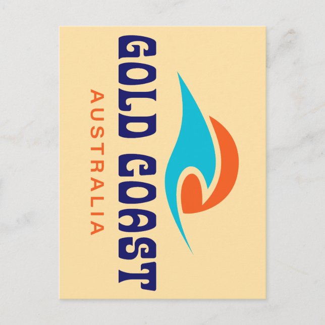 Gold Coast Australia Postcard (Front)