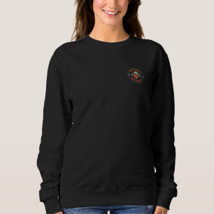 Gold Coast Australia Retro Surfer Beach Front & Ba Sweatshirt