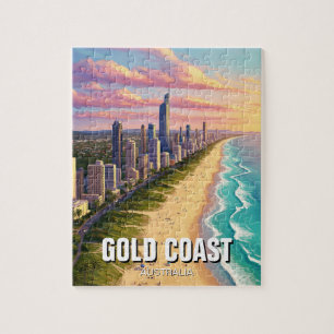 Gold Coast Australia Travel Jigsaw Puzzle