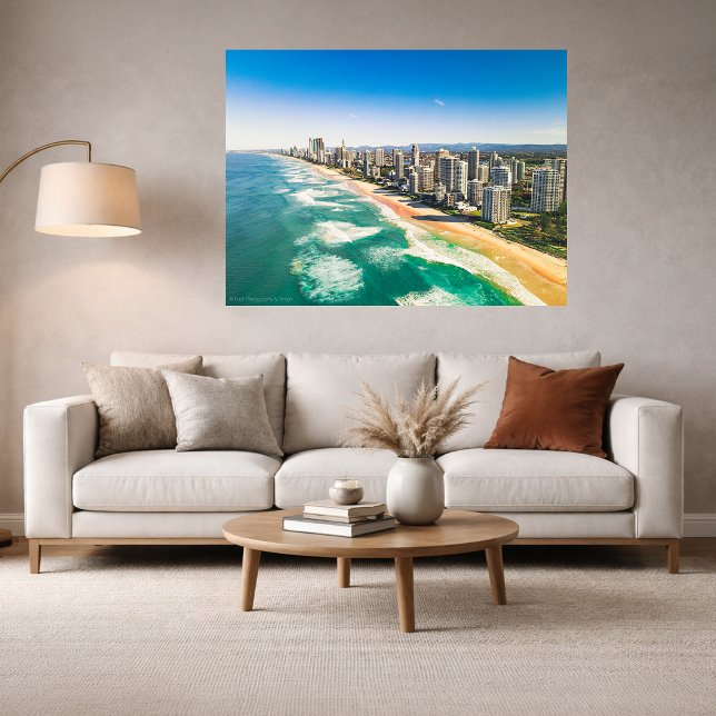 Gold Coast City Skyline Photo Print (Creator Uploaded)