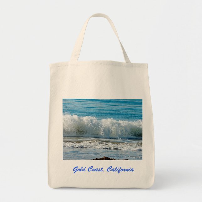 Gold Coast of California Reusable Shopping Bag (Front)