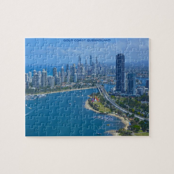 Gold Coast Queensland Australia Jigsaw Puzzle Zazzle