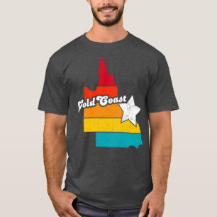 Gold Coast Queensland Vintage Distressed Souvenir T-Shirt